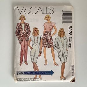 McCall’s 5228 Sewing Pattern